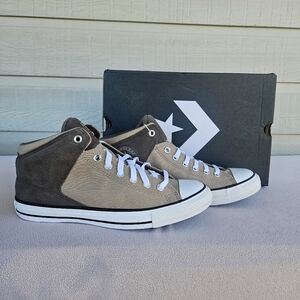 Converse CTAS High Street Mid Cargo Brown Sneakers Men SZ 10.5 Shoe A11651C